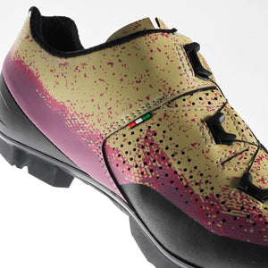 2024 GAERNE LAMPO MTB/Gravel Cycling Shoes Sand/Burgandy - 3870-013