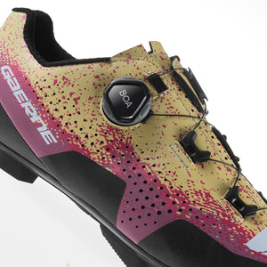 2024 GAERNE LAMPO MTB/Gravel Cycling Shoes Sand/Burgandy - 3870-013