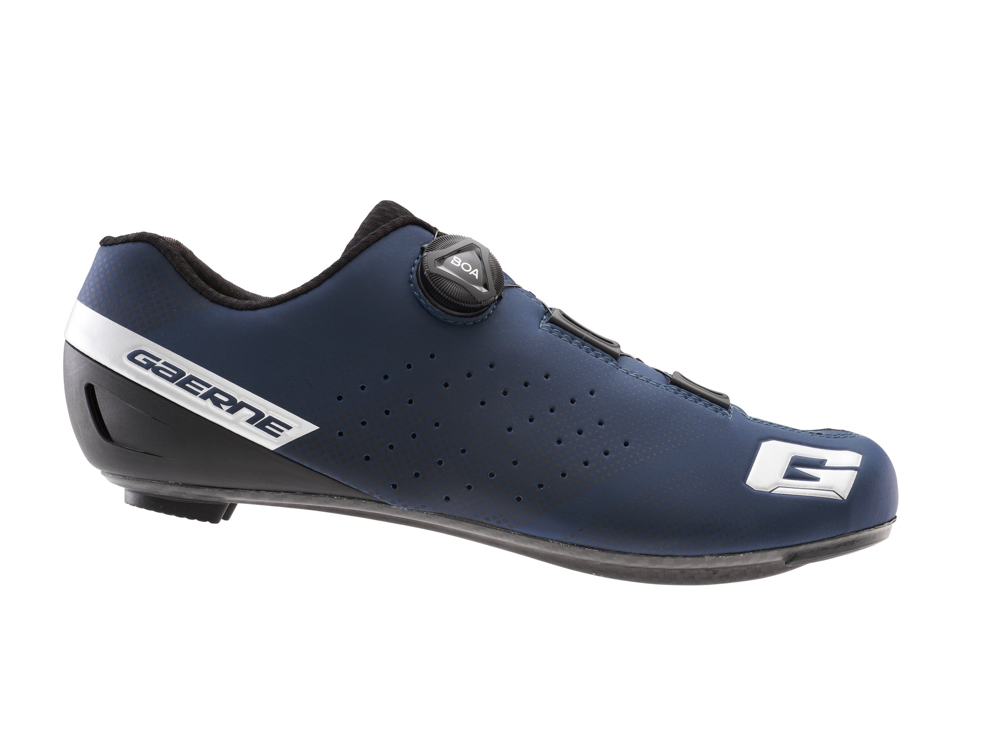 GAERNE Carbon Tornado Road Bike Shoes - Navy Blue