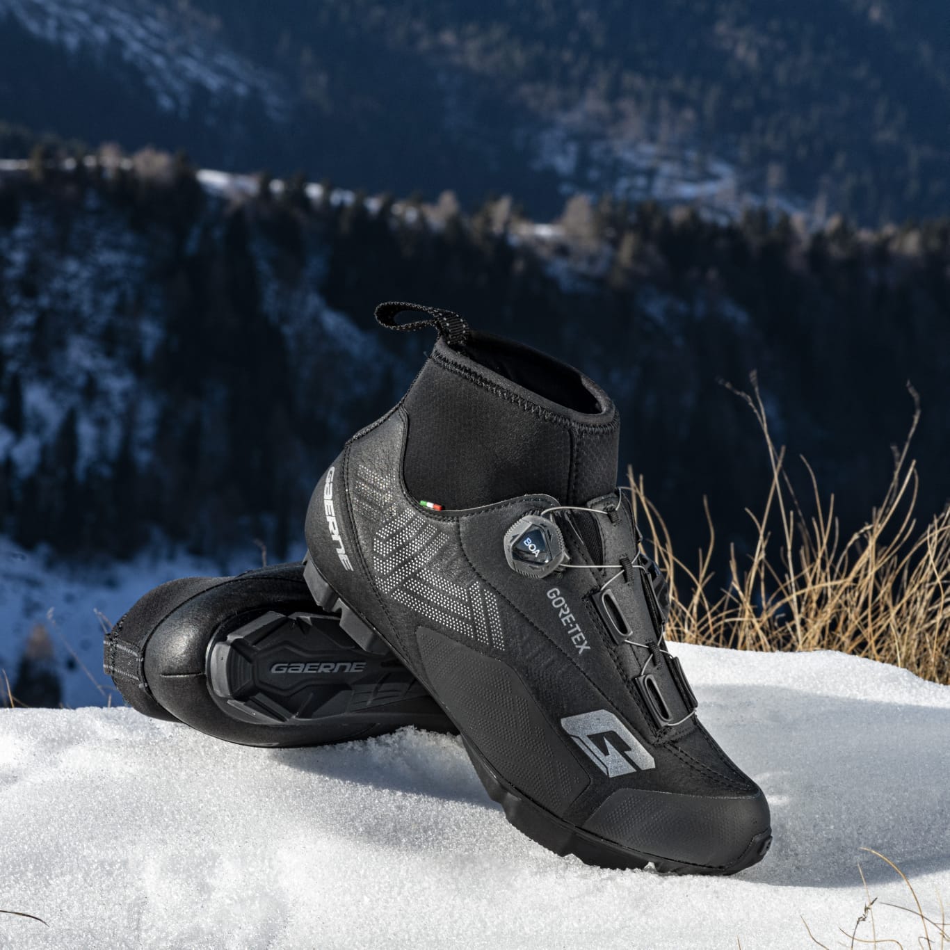 GAERNE G.ICE STORM GORTEX MTB Shoes - Black | SALE